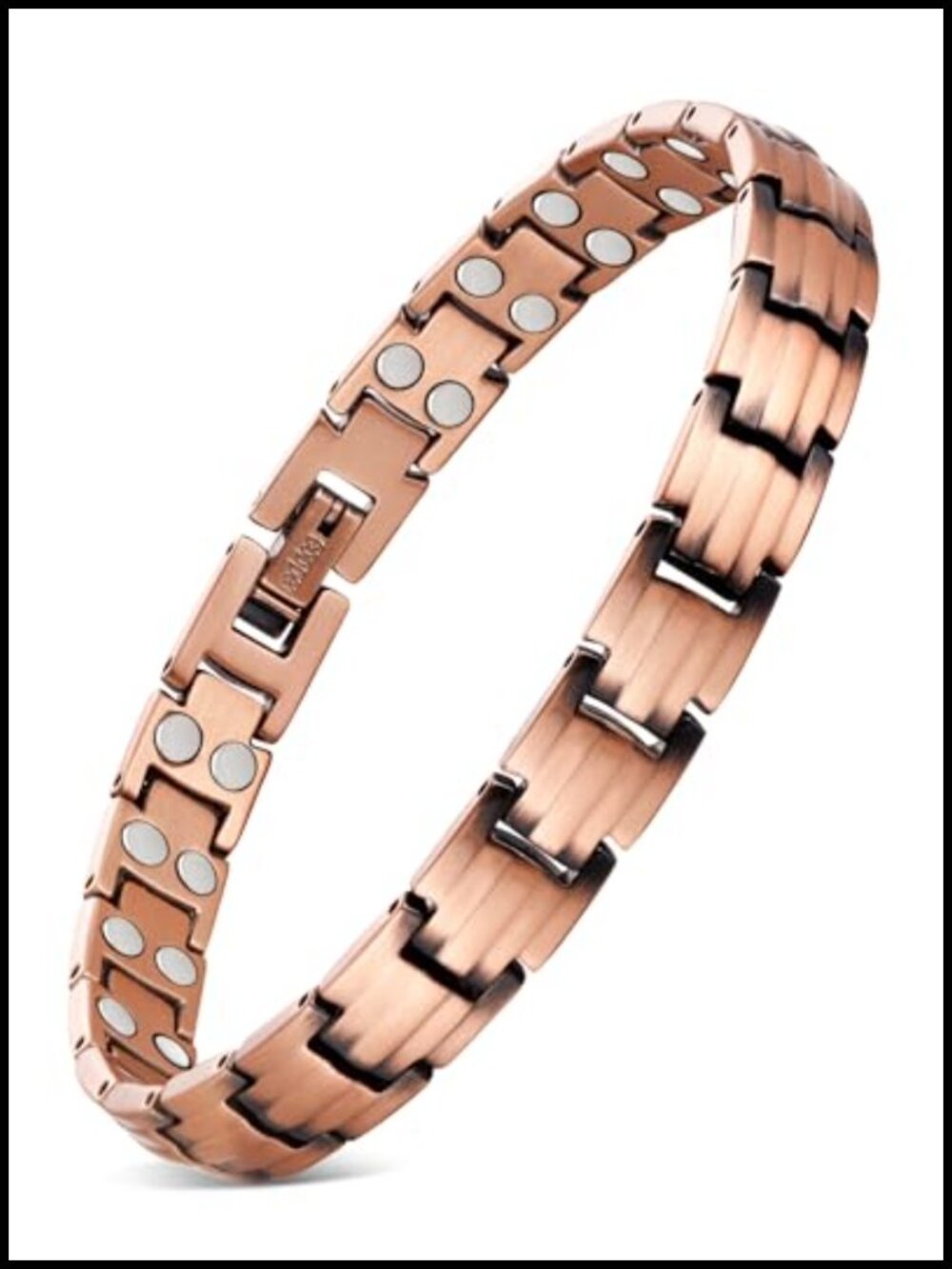 2X Strength Magnetic Copper Bracelet, Adjustable